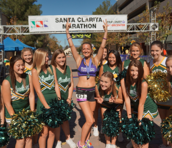The Santa Clarita Marathon, marathon 32 of 52! We did it!
